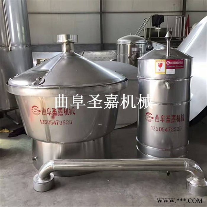 山西玉米酒酿酒设备价格 小型蒸酒设备型号 家用成套酿酒设备**图6