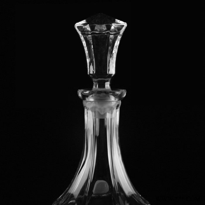 火速 厂家定制生产 水晶白酒创意瓶/洋酒瓶 工艺喷色加工玻璃酒瓶图3