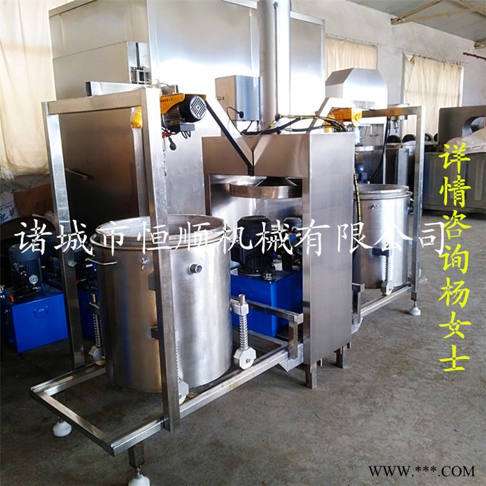 低价销售枸杞酒葡萄酒滤汁液压压滤机    食品级不锈钢榨菜酱菜脱水压榨机图2