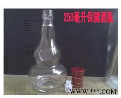 150ml-500ml葫芦形玻璃白酒瓶 异形酒瓶图1