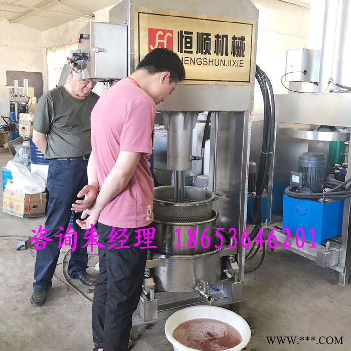 压榨机3 酱腌菜黄瓜丝、萝卜条挤压脱水机 冰葡萄酒分离酒汁提取机图3