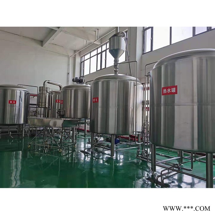正麦5000升发酵罐 酿酒设备大型 304不锈钢酿酒设备 全自动酿酒设备图3