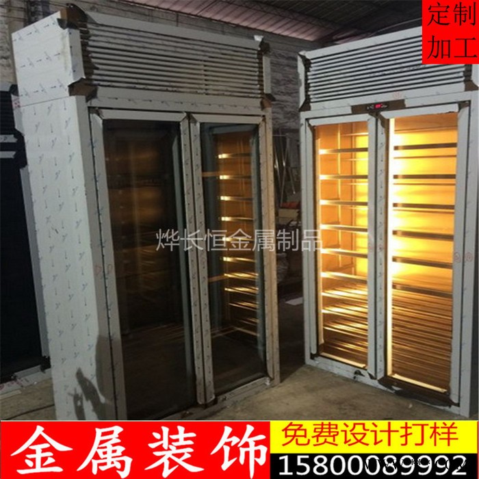珠海 KTV会所酒吧葡萄酒展架 酒店不锈钢酒柜 酒架 恒温工程定制图1