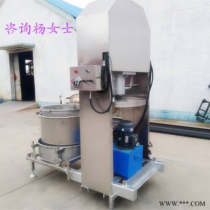 云南特产葡萄酒压榨机 玫瑰蜜葡萄原汁过滤提取压榨机 果酒固液分离设备图4