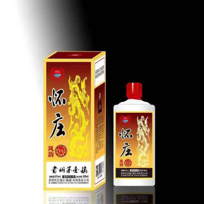供应怀庄风韵酒v6   茅台镇酱香型白酒 口味清香  价格合理 欢迎咨询 白酒批发图4