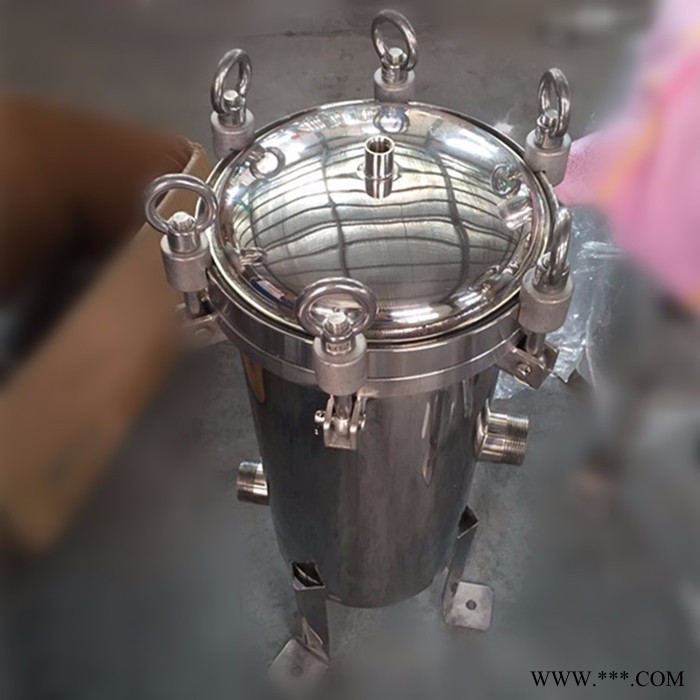 供应 葡萄酒白酒米酒药酒黄酒精密过滤器 不锈钢保安过滤器 PP棉5芯20寸精密过滤器 去泡沫去杂质改善口感 酒过滤器图2