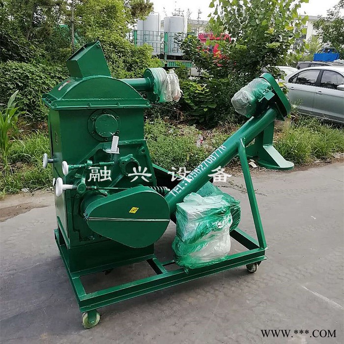 麦芽对辊粉碎机价格 啤酒配套麦芽粉碎机 白酒加工生产配套设备青稞粉碎机 大曲破碎机售价图2
