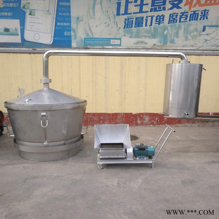 家庭传统蒸酒设备 中型熟料蒸煮酒设备 融兴 微型五粮自动酿酒设备 欢迎订购图2