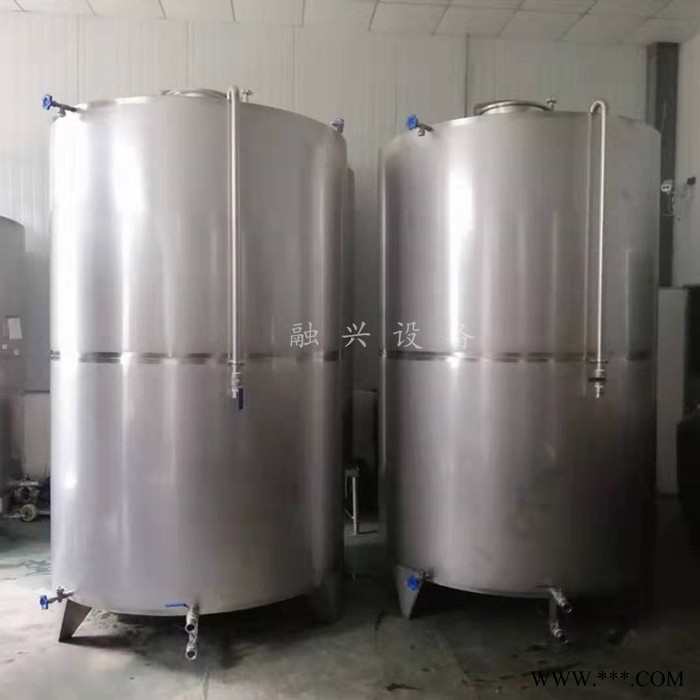 闽侯斜椎蓝莓发酵罐 米勒板恒温桑椹酒发酵罐价格 葡萄酒发酵容器曲阜融兴 水果酒储存容器价格图5