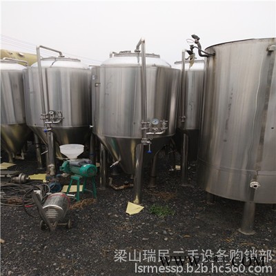 二手不锈钢啤酒罐 不锈钢蓝莓葡萄酒果酒啤酒发酵罐图5