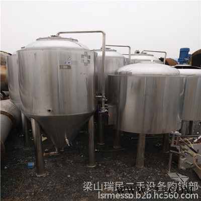 二手不锈钢啤酒罐 不锈钢蓝莓葡萄酒果酒啤酒发酵罐图4