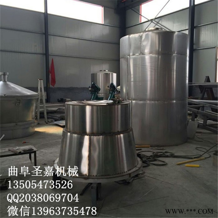 武汉高粱酒蒸酒设备报价 小型酿酒设备厂家 白酒冷却器价格 粮食酒酿酒设备报价图7