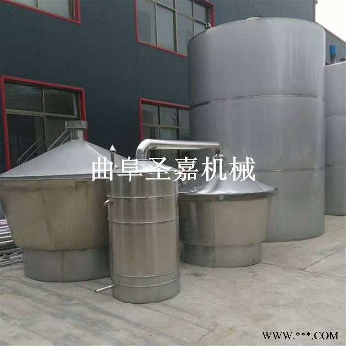 武汉高粱酒蒸酒设备报价 小型酿酒设备厂家 白酒冷却器价格 粮食酒酿酒设备报价图1