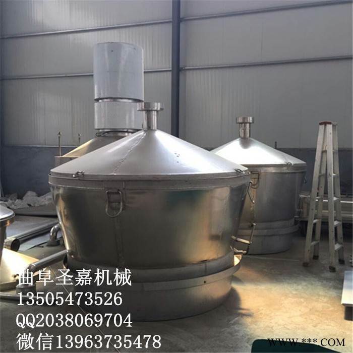 武汉高粱酒蒸酒设备报价 小型酿酒设备厂家 白酒冷却器价格 粮食酒酿酒设备报价图5
