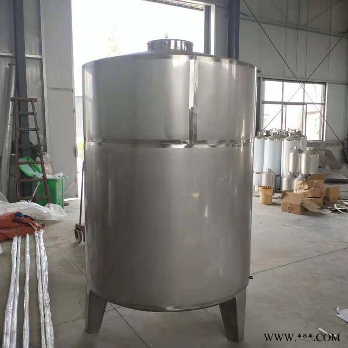 不锈钢发酵储罐定做葡萄酒厂发酵罐 10吨5吨不超过储罐葡萄发酵酒罐图3