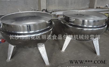 304不锈钢整体成型夹层锅酿酒设备蒸煮压力夹层锅图3
