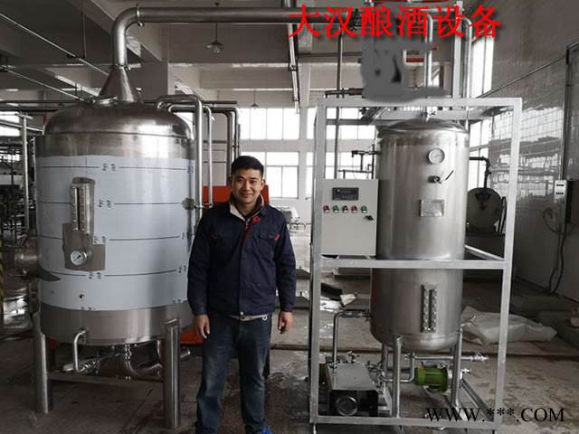 大汉 小型酿酒设备厂家直供  固态发酵蒸饭煮酒锅不锈钢多功能酿酒设备  酿酒设备图4