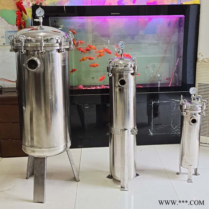 福盛 大流量食用油葡萄酒中药酒分离机 袋式过滤器厂家价格图3
