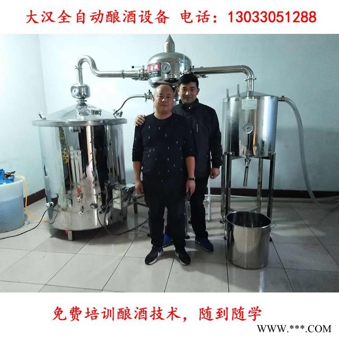 大汉 白酒酿酒设备蒸酒器酿酒机 不锈钢酿酒设备家用白酒设备图3