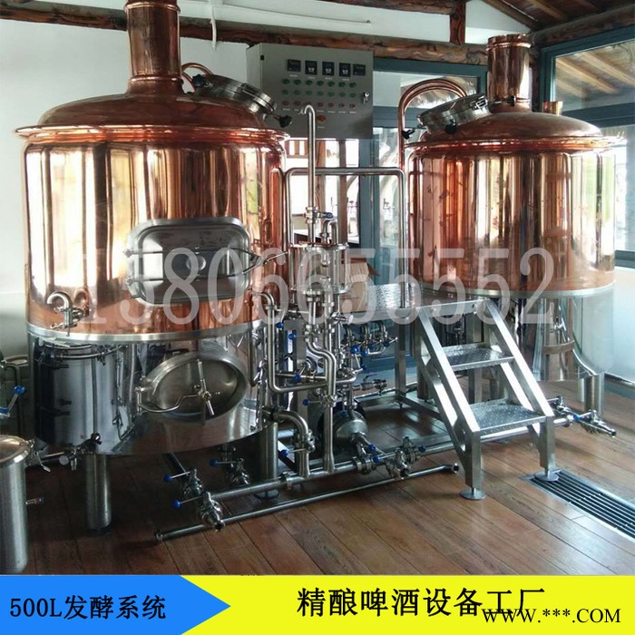正麦500升啤酒精酿设备发酵罐 不锈钢酿酒设备 家庭小型酿酒设备 成套酿酒设备图2