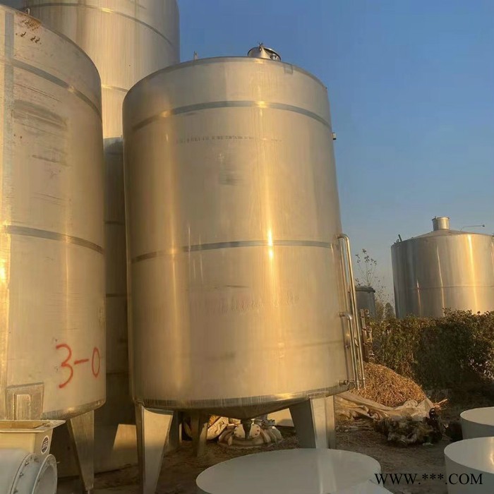二手葡萄酒发酵罐 二手不锈钢储奶罐 食品级储罐 二手立式不锈钢储罐图6