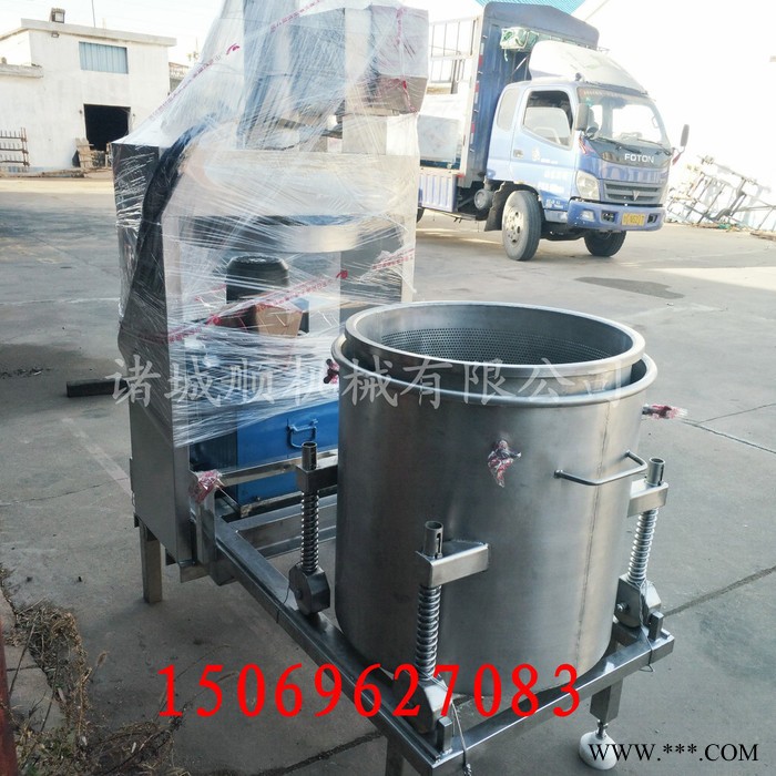 粮食发酵原浆提取白酒过滤压榨机 酒糟脱水压汁机 自动压滤机图4