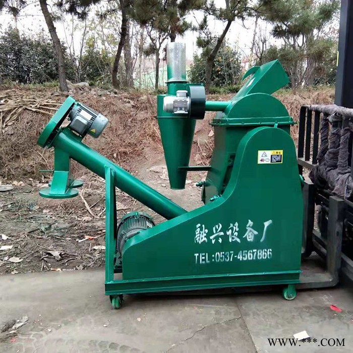 五常多用型粮食对辊机 融兴酿酒设备生产厂家 酿酒用粮食粉碎机 提升式大曲高粱对辊机图3