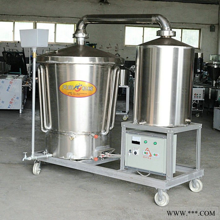 生料酿酒设备玉米高粱大米蒸酒设备图4