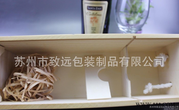 【】葡萄酒礼盒单只抽拉桐木盒大量现货通用酒盒图3