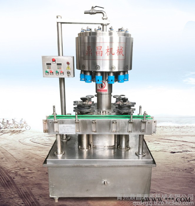 鼎昌GCP-18A型高精度液体定量灌装机 全自动酒水灌装设备 白酒灌装机
