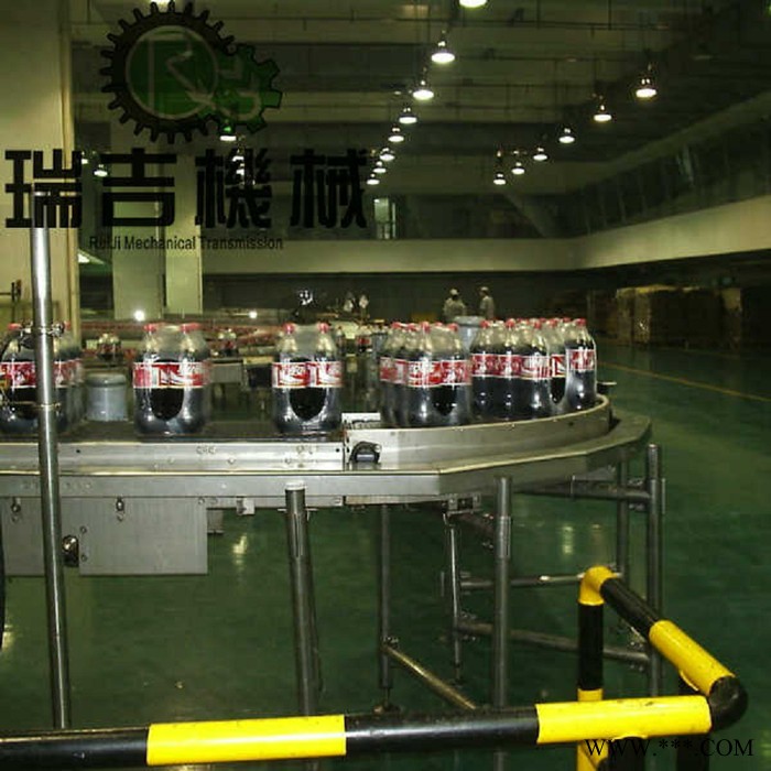 链板输瓶线, 瑞吉支持定制啤酒,饮料,白酒,罐头等输送线图7