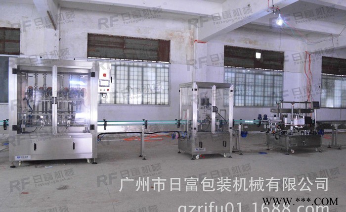 沐浴露灌装机 洗发水灌装生产线 食用油灌装线 白酒灌装生产线图3