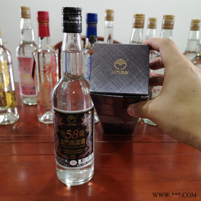 天津市金门高粱酒 高度白酒 战酒黑金龙清香型 58度 500ml*6瓶 整箱装图3