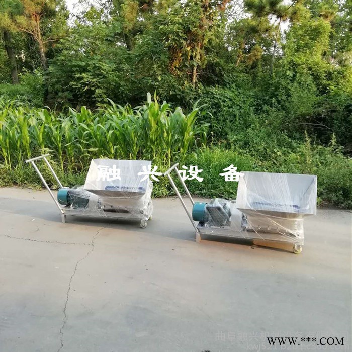 白水不锈钢翻茬机 通风板式打岔机售价 自走式打岔机定制大型酿酒设备 酒糟凉茬机图3
