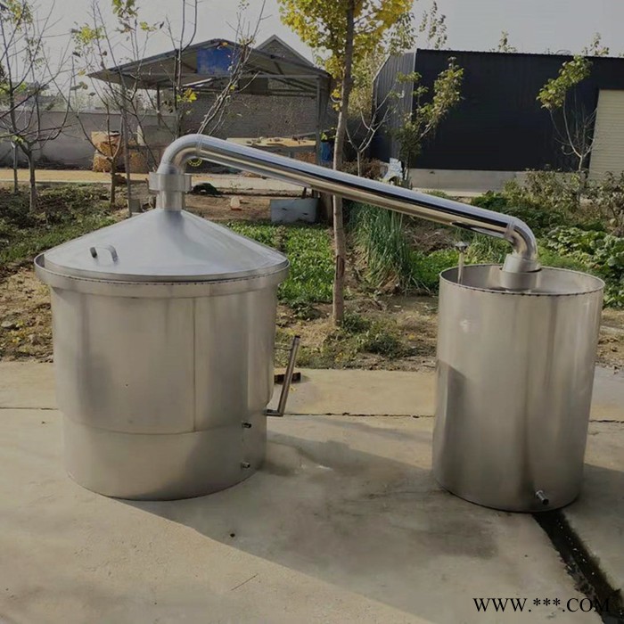 新型锅炉酿酒设备 烧煤烧柴节能酿酒器 500斤翻转式省力酿酒设备图片图2