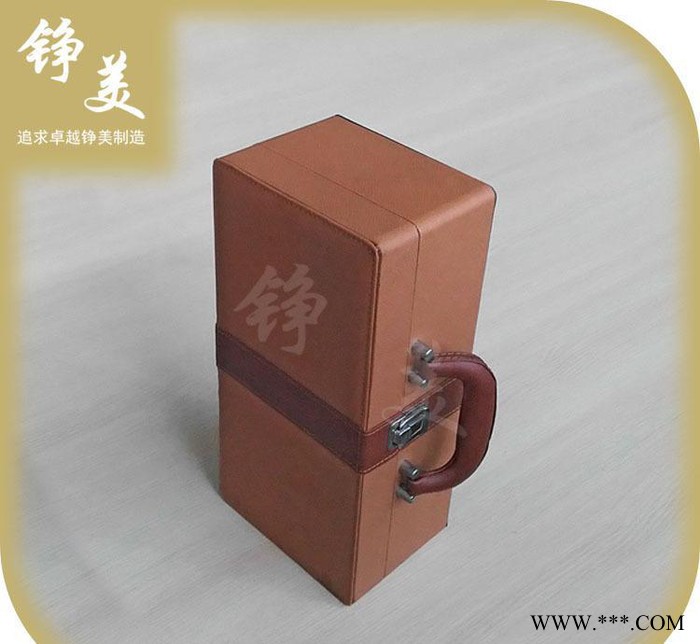 提供红酒包装皮盒 葡萄酒礼盒 意大利进口红酒盒 葡萄酒箱图3