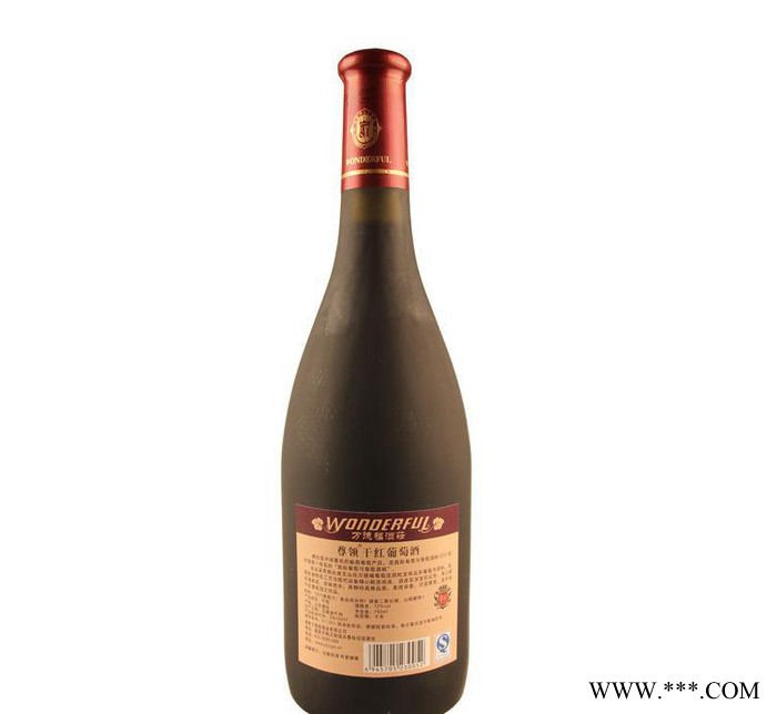 【】国产红酒尊领干红蛇龙珠特选级 蓬莱产区低价葡萄酒图1