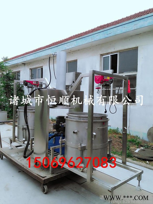 水果榨汁机 水果酿酒设备  豆沙馅料脱水机压滤机图4