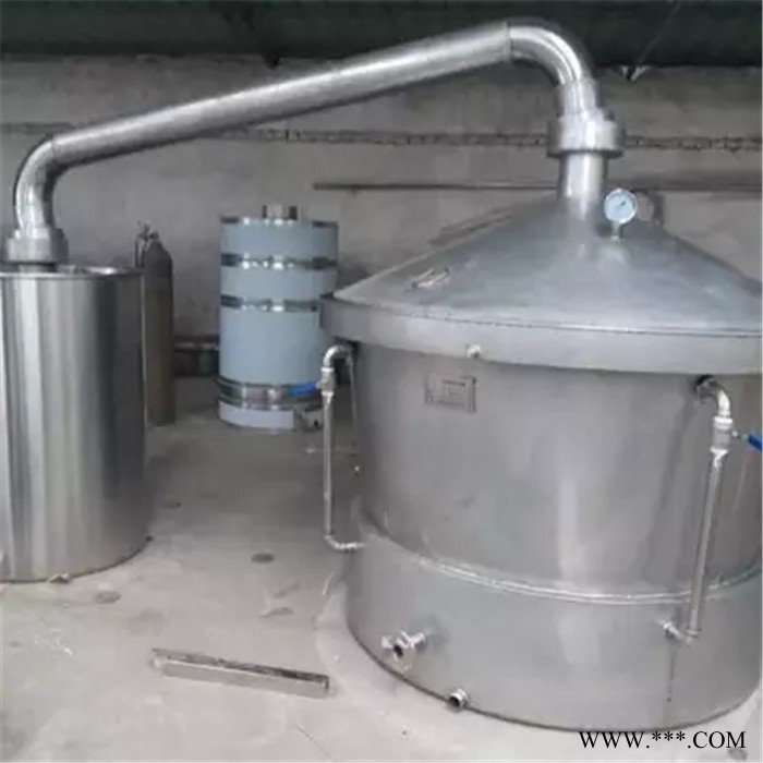 顺通酒容器公司加工定做上千吨酿酒设备 烧酒锅木酒海图3