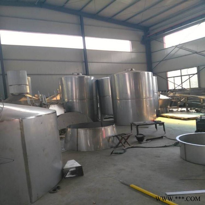 顺通酒容器公司加工定做上千吨酿酒设备 烧酒锅木酒海图6