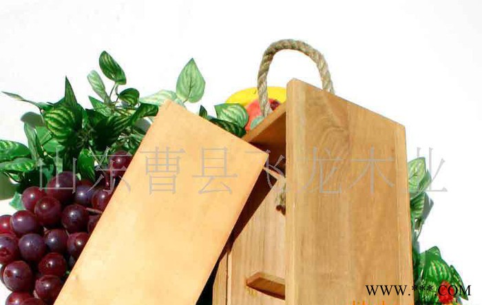 葡萄酒 红酒包装木盒 酒类礼盒 红酒套装盒图2