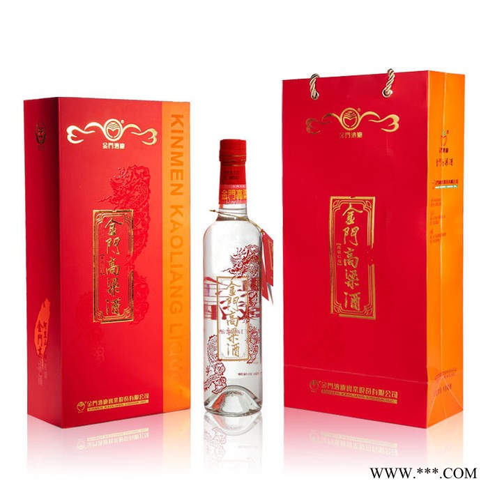 金门高粱酒58度白金龙台湾纯粮食白酒750毫升礼盒装图2