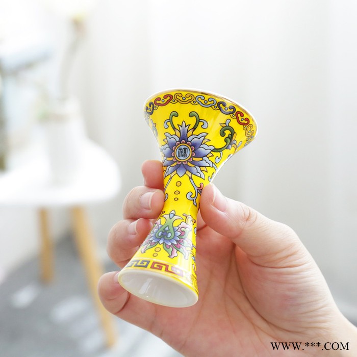 古典仿古陶瓷白酒酒具套装 **白酒杯酒壶礼品定制文武杯 茶杯酒具批发** 中国风茶杯定制图2