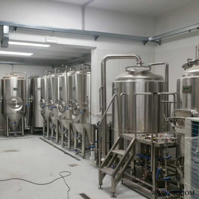 济南正麦500升精酿啤酒设备发酵罐 酿酒设备大型 304不锈钢酿酒设备 全自动扎啤机