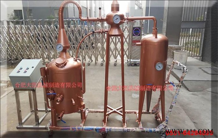大汉 紫铜果酒蒸馏设备 白酒酿造提纯蒸馏设备果酒加工定制图3