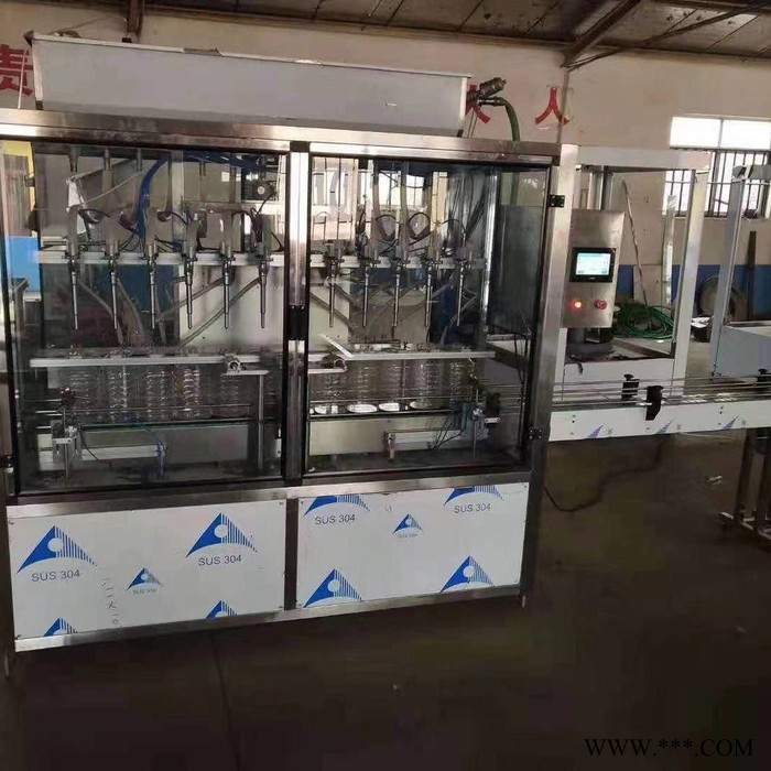 定量灌装机 万鑫WX-10自动白酒灌装机出售图4