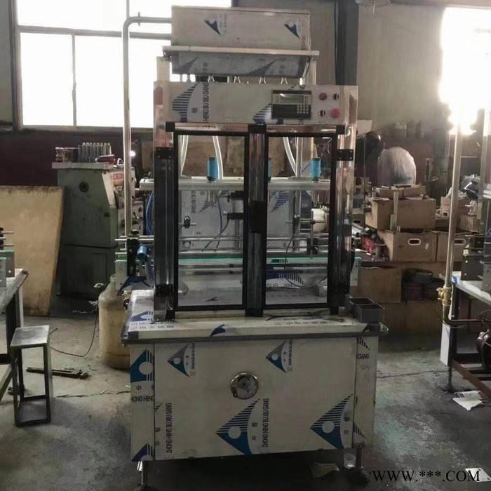 定量灌装机 万鑫WX-10自动白酒灌装机出售图3