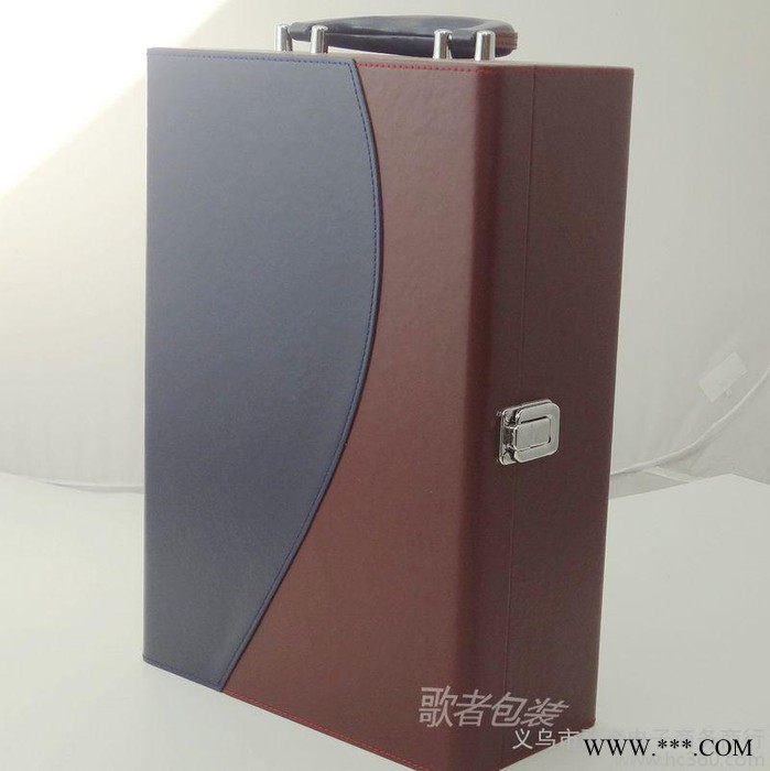 供应 酒盒皮盒，葡萄酒包装,红酒礼盒,图2