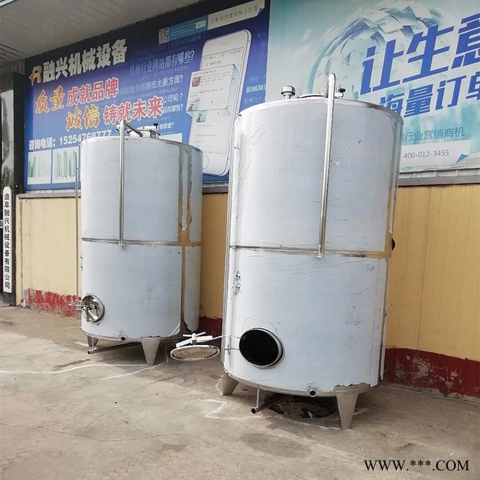 不锈钢酒罐 酿酒设备储酒罐 管道现场施工制作图4