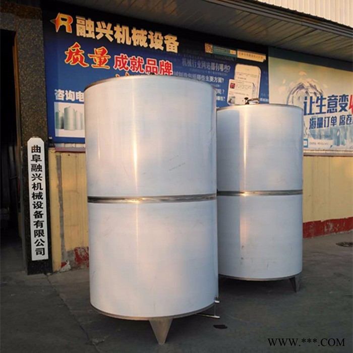 不锈钢酒罐 酿酒设备储酒罐 管道现场施工制作图3